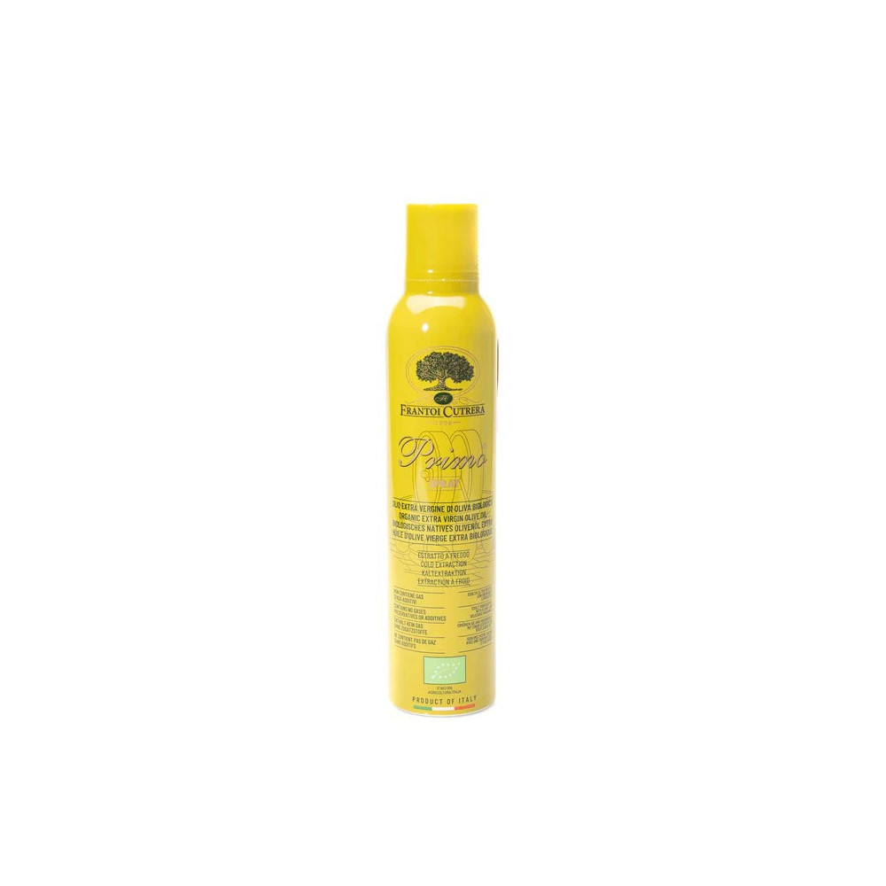 Frantoi Cutrera Organic Extra Virgin Olive Oil Spray Bottle 250g