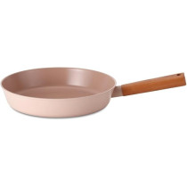 Neoflam Fika Blossom Premium Quality Non Stick Fry Pan 28 cm, Sandy Pink