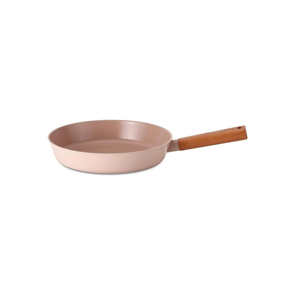 Neoflam Fika Blossom Premium Quality Non Stick Fry Pan 28 cm, Sandy Pink
