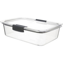 Sistema Brilliance Food Storage Container With 2L Capacity, Clear/Grey