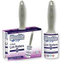 Woolite Lint Rollers With 180 Sheet Roll For Clothes, Pack Of 3