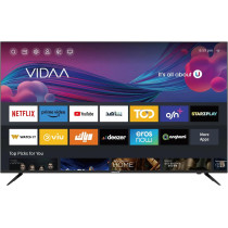 Videocon 55 Inch Edgeless 4K UHD Smart TV with Bluetooth, Voice Mouse and Dolby Audio 2024, New Model- E55ELVD1100