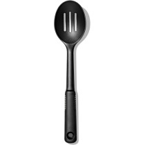 Oxo Good Grips Long Handle Nylon Slotted Spoon With Dishwasher Safe, Black