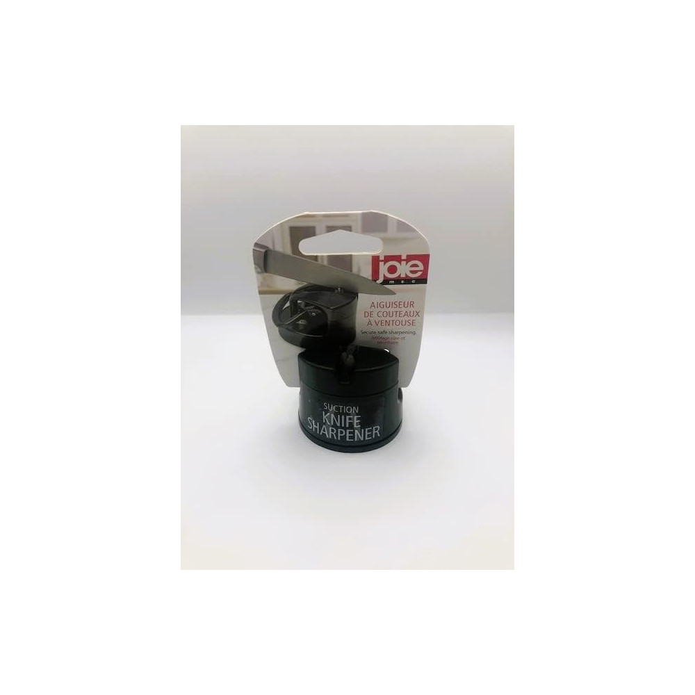 Joie Suction Knife Sharpener, Black