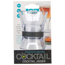 Joie Double Sided Cocktail Jigger Liquor Measuring Cup