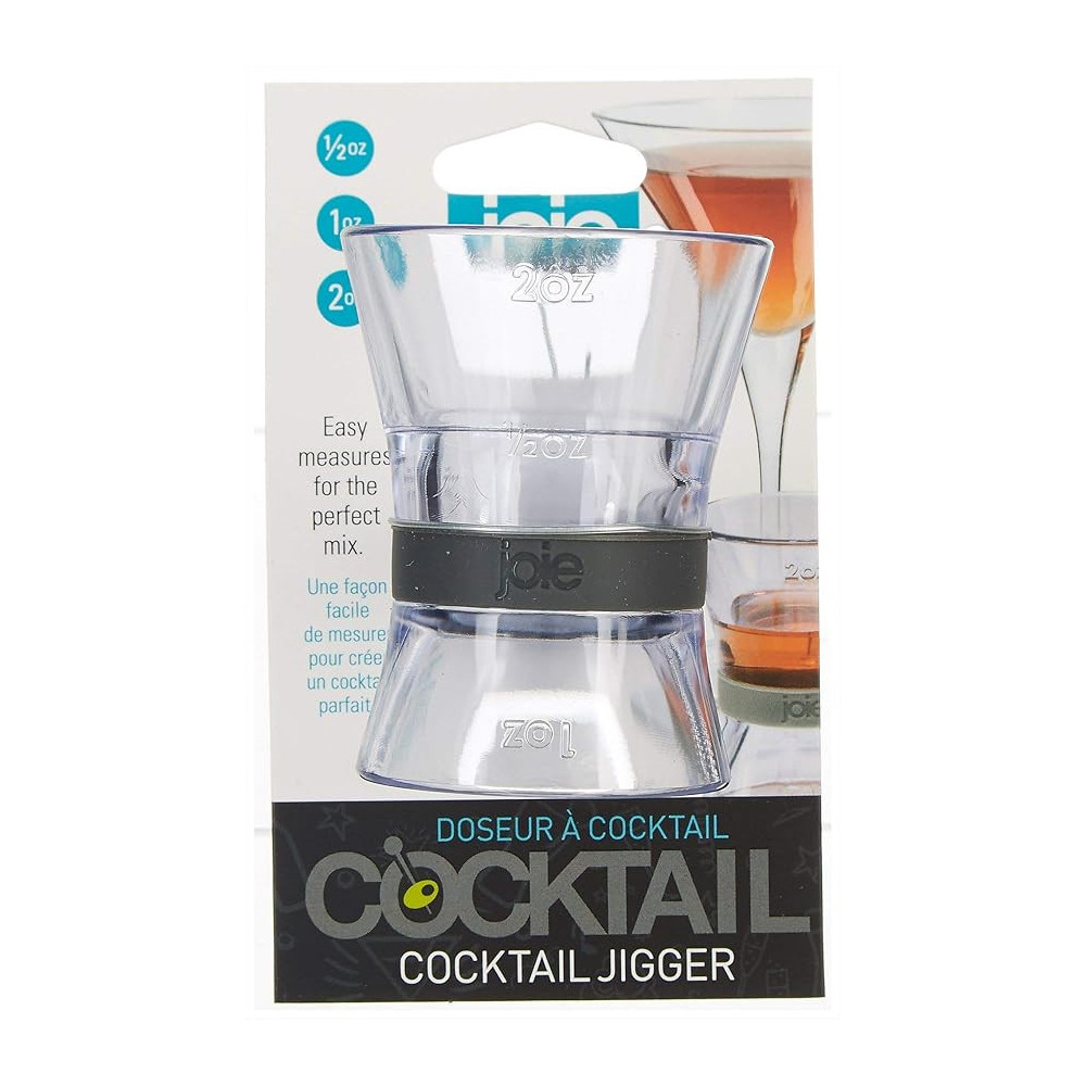 Joie Double Sided Cocktail Jigger Liquor Measuring Cup