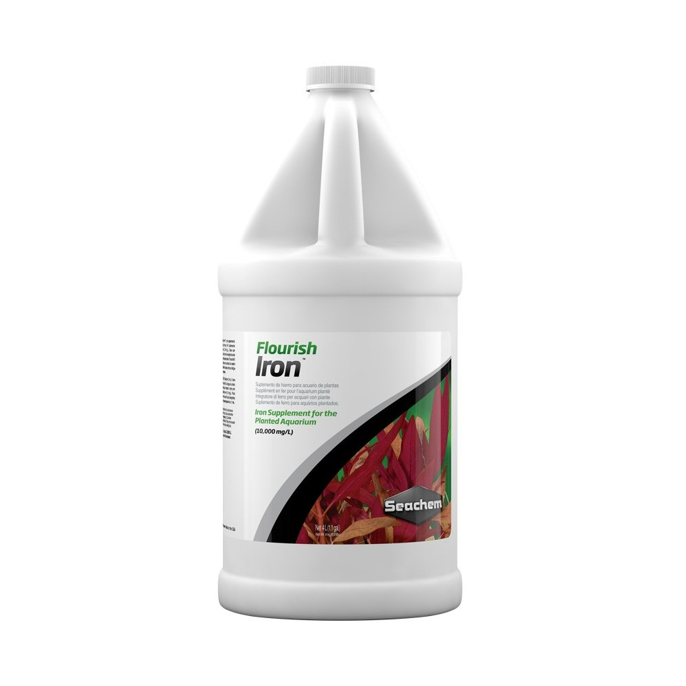 Seachem Flourish Iron Fertilizer Supplement For Aquarium Plant, 4 Litre