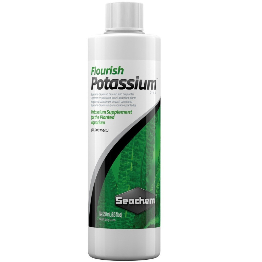 Seachem Flourish Potassium Supplement For Aquarium Plant, 250 ml