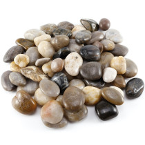Dymax Aquarium Substrate Five Colour Yuhua Stones, 2-3 Cm, 4 Kg