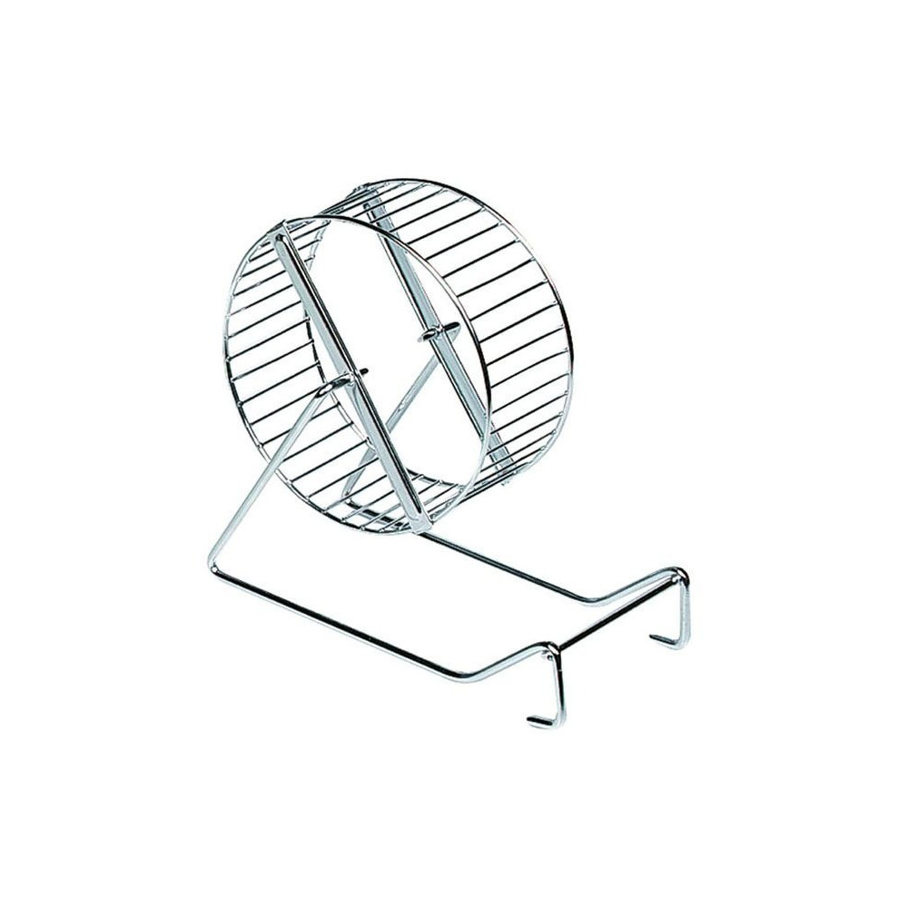 Flamingo Run Fun Metal Mouse Wheel Chrome, 12 Cm