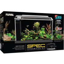 Fluval Spec Aquarium Kit, 19 Litre, Black