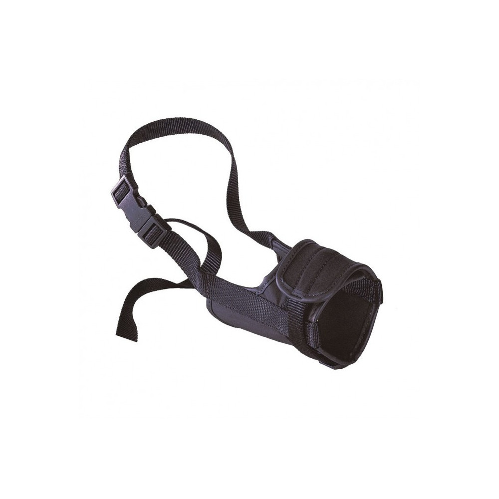 Ferplast Safe Adjustable Dog Muzzle Boxer, XS, Black