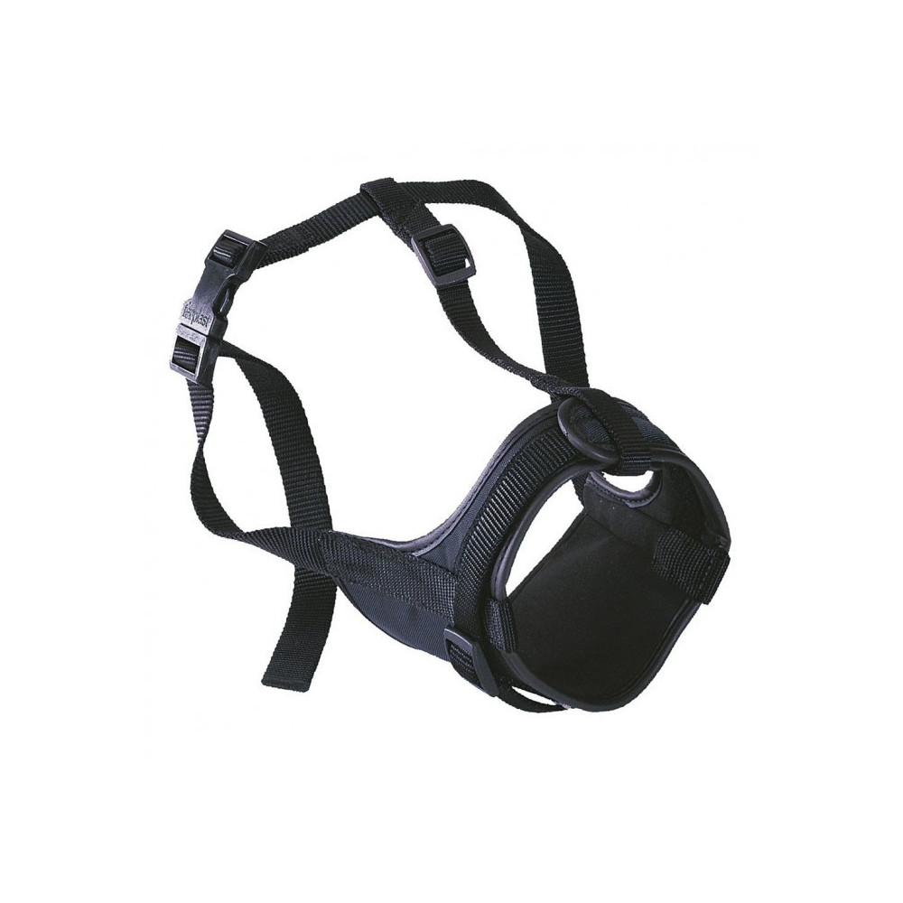 Ferplast Safe Adjustable Dog Muzzle Boxer, Xl, Black