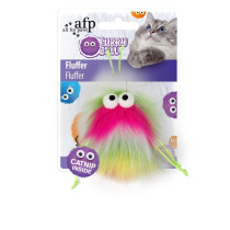 All For Paws Furry Ball Fluffer Catnip Toy, Pink