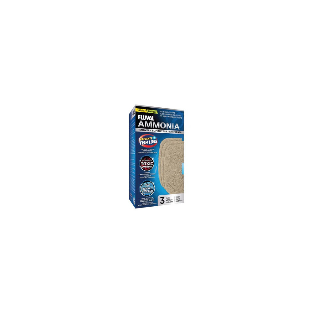 Fluval 107, 207 Filter Ammonia Remover Pad For Aquarium