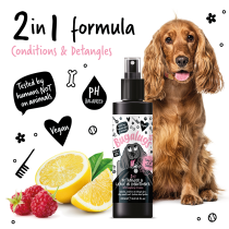 Bugalugs 2 in 1 Raspberry And Lemon Detangler And Leave in Conditioner, 200ml