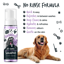 Bugalugs Lavender And Chamomile No Rinse Dog Shampoo, 200ml