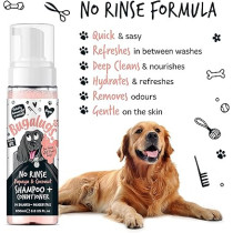 Bugalugs Papaya And Coconut No Rinse Dog Shampoo And Conditioner, 200ml