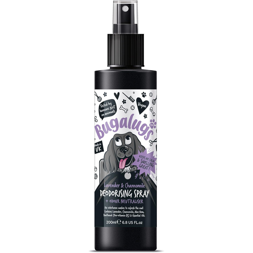 Bugalugs Lavender And Chamomile Deodorising Spray, 200ml
