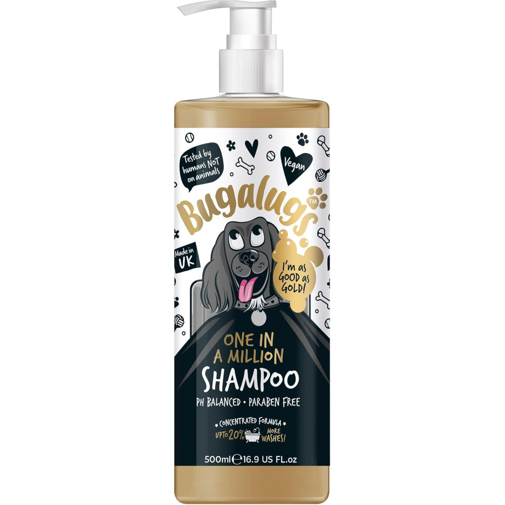 Bugalugs One in a Million Dog Shampoo, Moisturizing, 500ml