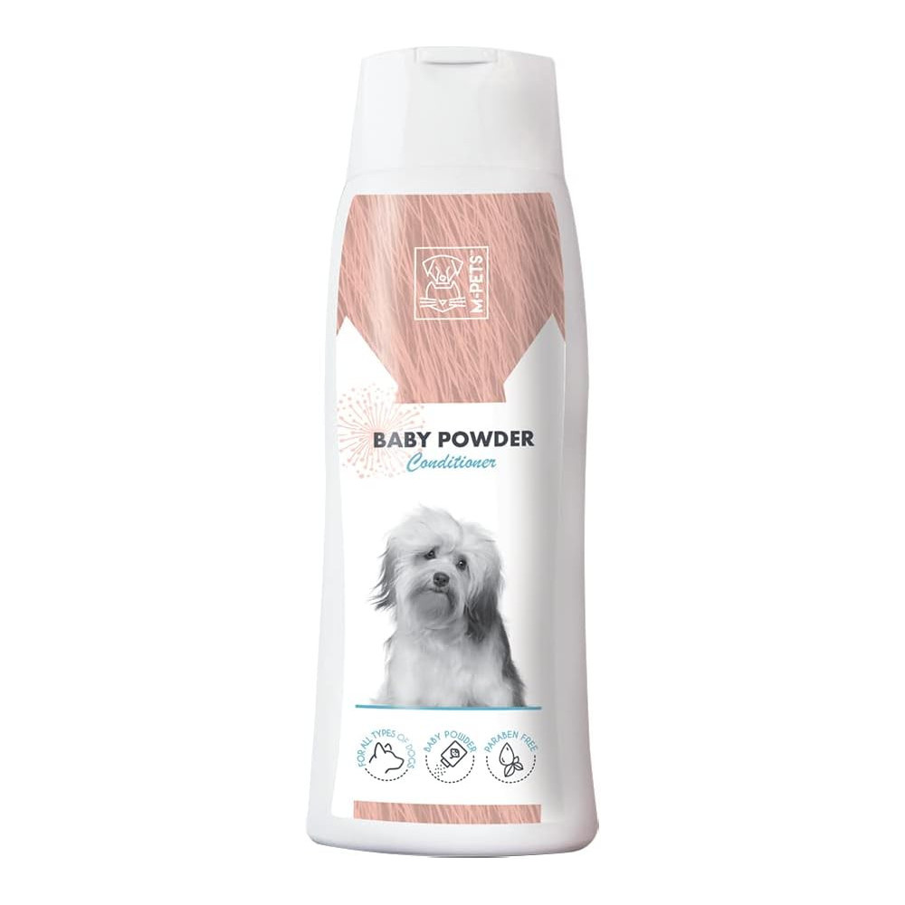 M-Pets Baby Powder Conditioner For Dog, Moisturizing, 250ml