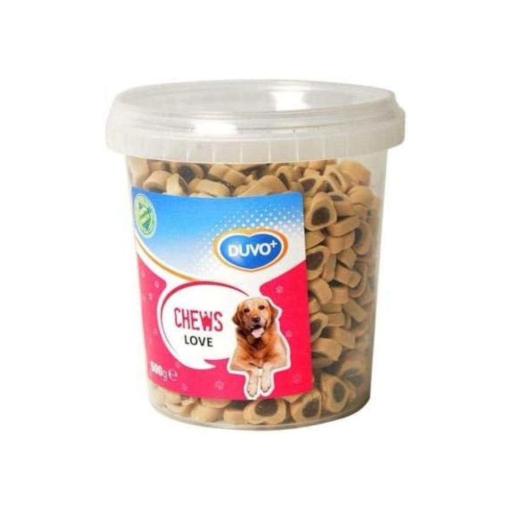 Duvo Soft Chew Love 500g (3115600) Dog Treats