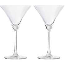 Ocean Madison Cocktail V Shaped Glasses Pack Of 2, Clear