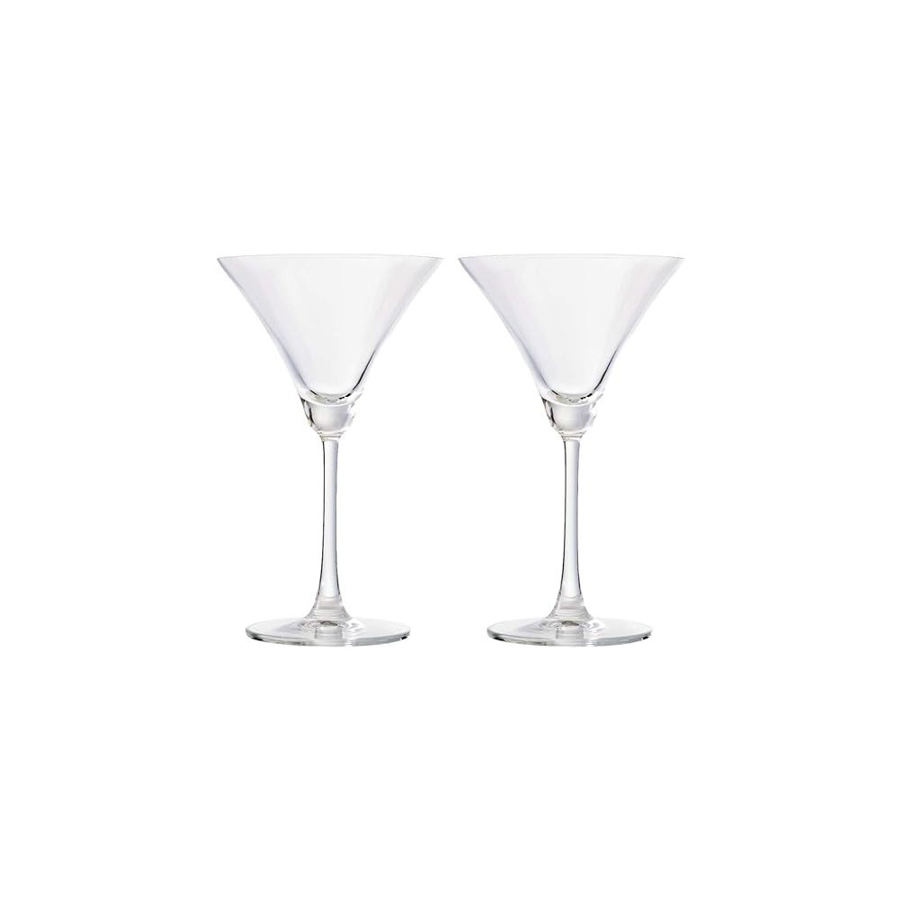 Ocean Madison Cocktail V Shaped Glasses Pack Of 2, Clear