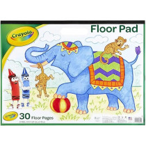 Crayola Giant Floor Pad Drawing Book With 30 Pages, 22 x 16 Inch
