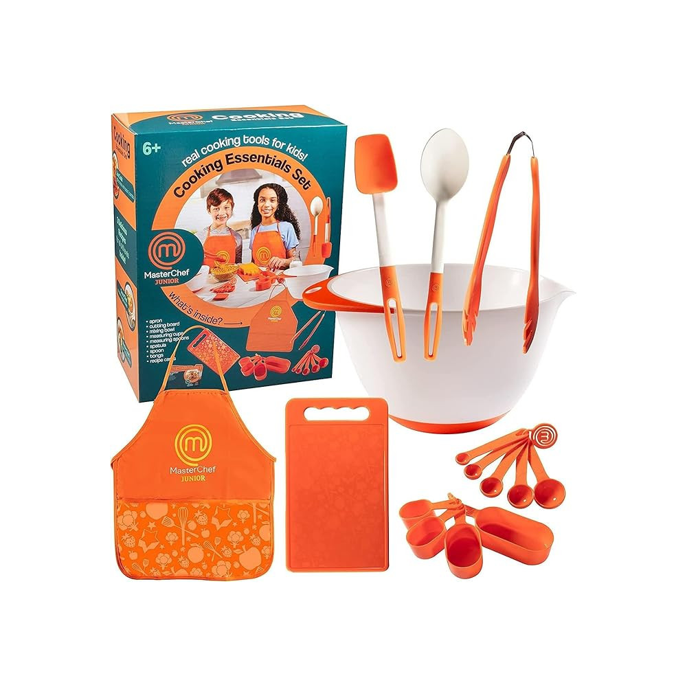 MasterChef Junior Cooking Essentials Set With Recipe Card For Kids 6 Years And Above
