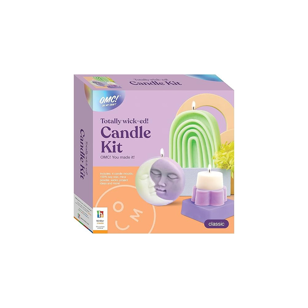 Hinkler Oh My Craft Classic Totally Wicked Candle Kit