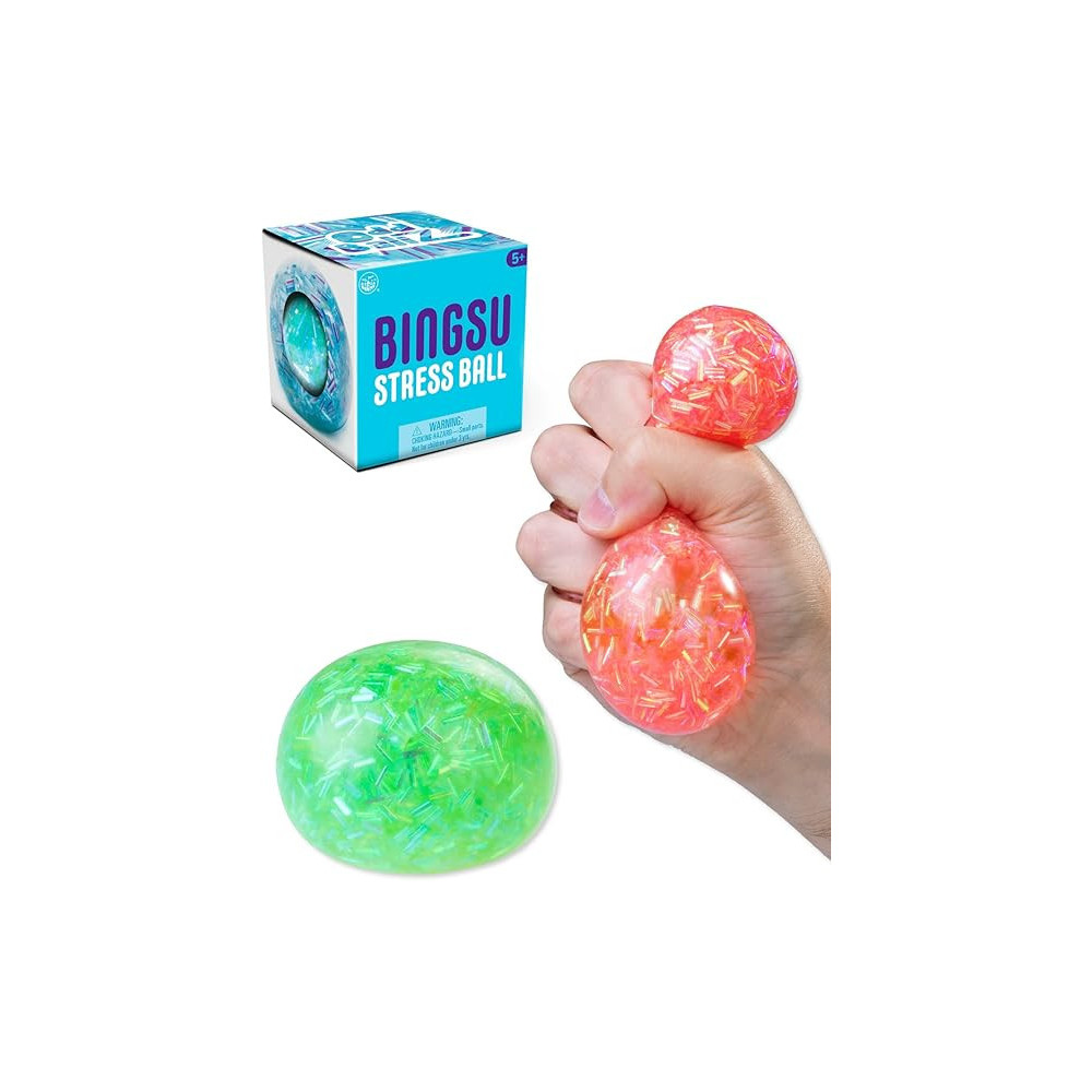 Play Vision Bingsu Stress Ball, Squishy Anxiety Reliever For Kids 5 Years And Above