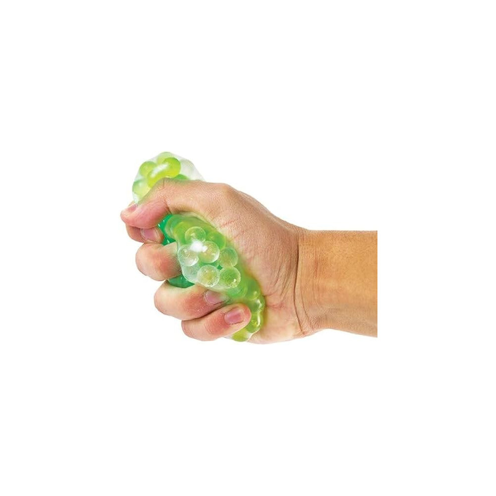 Play Visions Kids Light Up Squishy Ball, Squeeze Toy with Gel Beads Great For Sensory Stimulation, Anxiety, Stress Relief