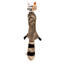 Fofos Skinneez Raccoon Toy For Dogs, Grey Colour