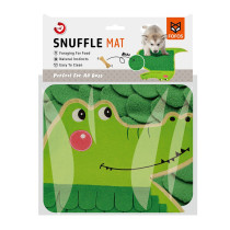 Fofos Snuffle Mat Crocodile For Dogs, Green Colour