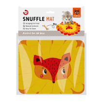 Fofos Snuffle Soft Fleece Fabric Mat Fox For Dogs, Yellow Colour