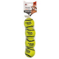 Fofos Throw Sports Fetch Ball For Dogs, Pack Of 4