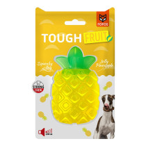 Fofos Fruit Squeaky Jelly Pineapple Dog Toy, Yellow
