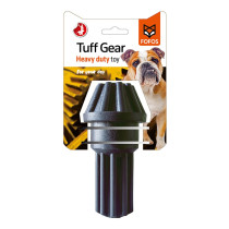 Fofos Tuff Gear Heavy Driveshaft Toy For Dogs, Black