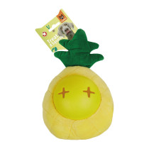 Fofos Cute Pineapple Treat Dispensing Toy For Dog, Yellow/Green