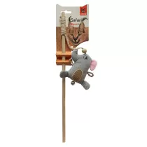 Fofos Elephant Cat Wand Toy...