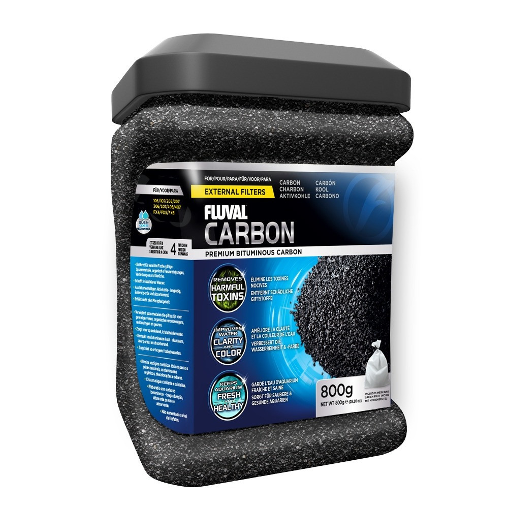Fluval Carbon Complete With Net Bags, 800 Gram