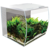 Fluval Flex Aquarium Tank, White, 34L