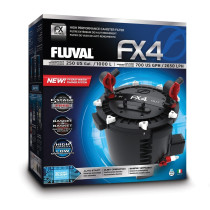 Fluval Fx4 High Performance Canister Filter, Black