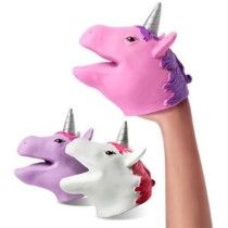 Play Visions Unicorn Hand Puppet Toy, Flexible Fantasy Hand Puppet