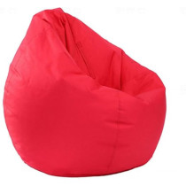 Deep Sleep Stretchable Bean Bag – The Original Couch Lounger – Dim. 80x80x60cm Expandable (Red)