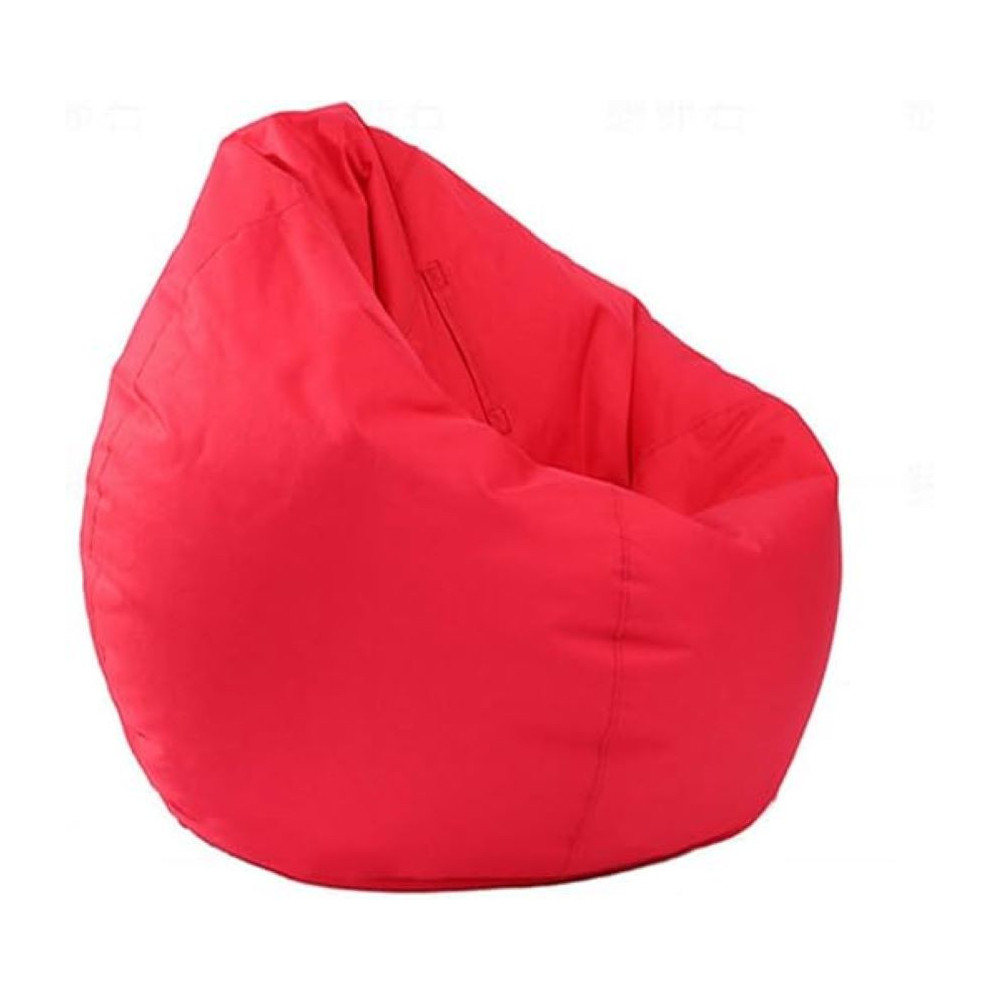Deep Sleep Stretchable Bean Bag – The Original Couch Lounger – Dim. 80x80x60cm Expandable (Red)