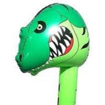 Keycraft Bloonimals Jumbo T-Rex Dino Stick Balloon, Green