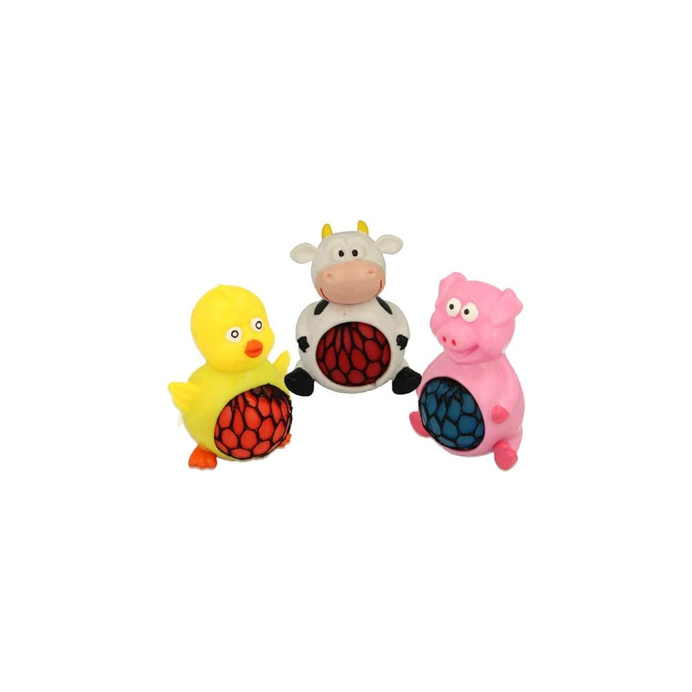 Keycraft Squeeze Squish And Play Farm Squeezy Meshables