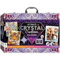 Hinkler Ultimate Crystal Creations Carry Case With Wild Animals Theme Ovwe 12000 Plus Crystals